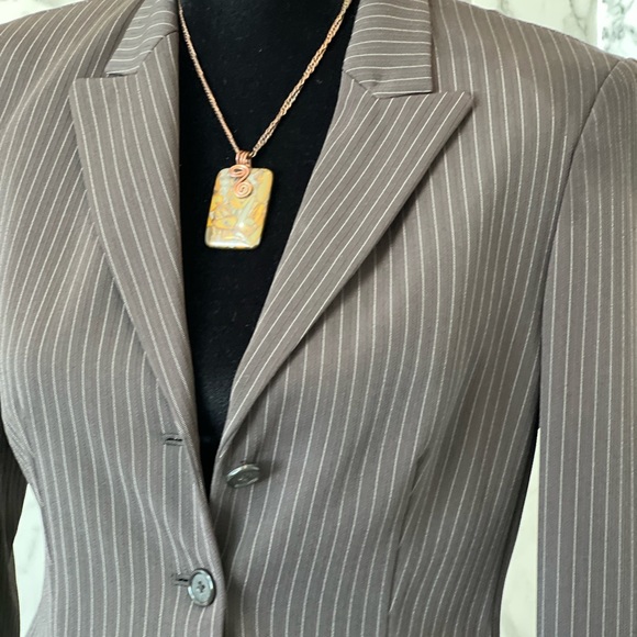 Tahari  Pinstripe Suit - Picture 3 of 11